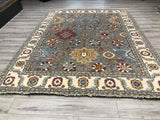 India Oushak Hand Knotted Wool 8x19