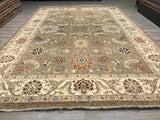 India Ziegler Hand Knotted Wool 10x14