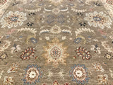 India Ziegler Hand Knotted Wool 10x14