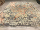 India Jankat Hand Knotted Wool 9x12