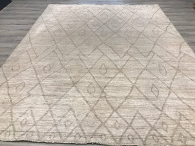 Pakistan Morocco Hand Knotted Wool 8x10