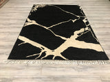 Pakistan Modern Gabeh Hand Knotted Wool 6x8