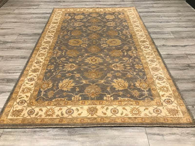Pakistan Ziegler Hand Knotted Wool 6x9