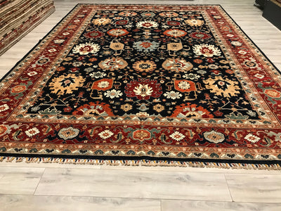 Pakistan Ziegler Sultanabad Hand Knotted Wool 10x14