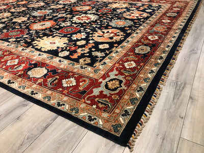 Pakistan Ziegler Sultanabad Hand Knotted Wool 10x14