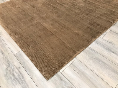 India Brilliance Viscous Tan Hand Loom 5x7