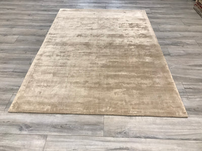 India Brilliance Viscous Champagne Hand Loom 5x7