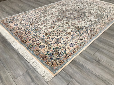 Persian Nain Hand Knotted Wool 5x8