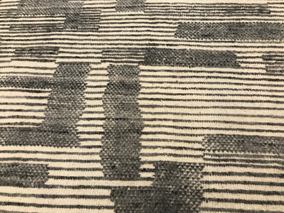 India Modern Morocco Hand Knotted Wool 9x12