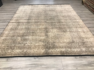 India Modern Morocco Hand Knotted Wool 8x10