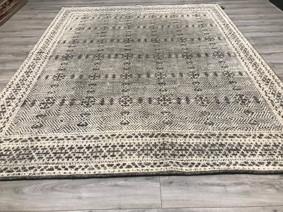 India Modern Morocco Hand Knotted Wool 8x10