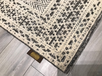 India Modern Morocco Hand Knotted Wool 8x10