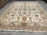 India Ziegler SultanAbad Hand Knotted Wool 9x12