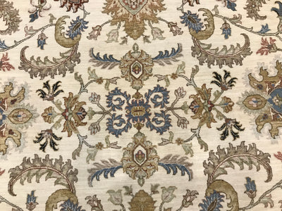 India Ziegler SultanAbad Hand Knotted Wool 9x12