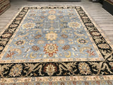 India Ziegler SultanAbad Hand Knotted Wool 9x12