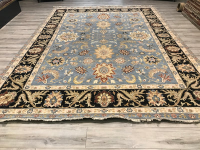 India Ziegler SultanAbad Hand Knotted Wool 9x12