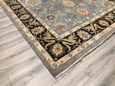 India Ziegler SultanAbad Hand Knotted Wool 9x12