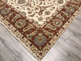 India Ziegler SultanAbad Hand Knotted Wool 9x12
