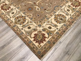India Ziegler SultanAbad Hand Knotted Wool 9x12