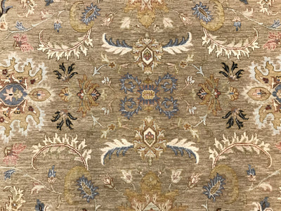India Ziegler SultanAbad Hand Knotted Wool 9x12