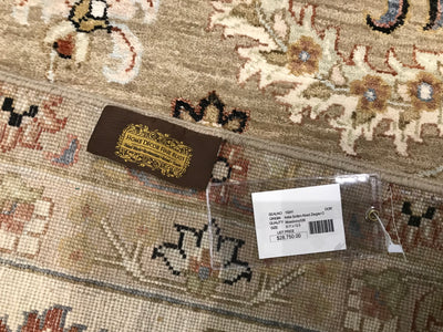 India Ziegler SultanAbad Hand Knotted Wool 9x12