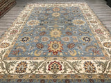 India Ziegler SultanAbad Hand Knotted Wool 9x12