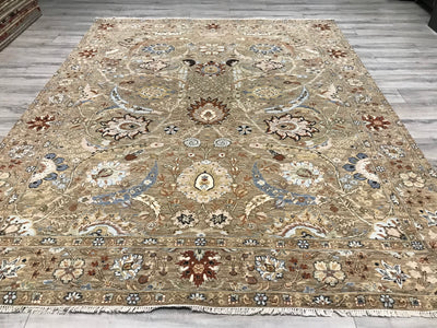 India Ziegler SultanAbad Hand Knotted Wool 8x10