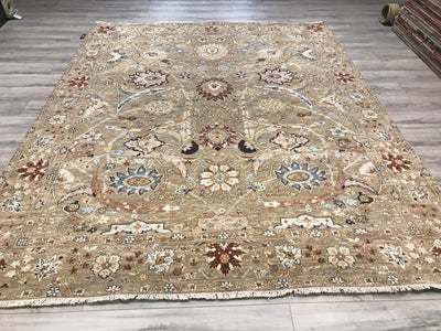 India Ziegler SultanAbad Hand Knotted Wool 8x10