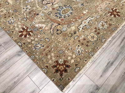 India Ziegler SultanAbad Hand Knotted Wool 8x10