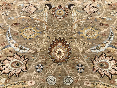 India Ziegler SultanAbad Hand Knotted Wool 8x10