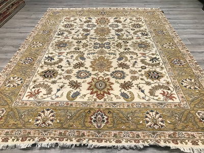 India Ziegler SultanAbad Hand Knotted Wool 8x10