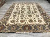 India Ziegler SultanAbad Hand Knotted Wool 8x11