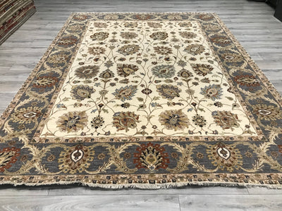 India Ziegler SultanAbad Hand Knotted Wool 8x11