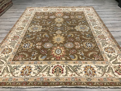 India Ziegler SultanAbad Hand Knotted Wool 8x10
