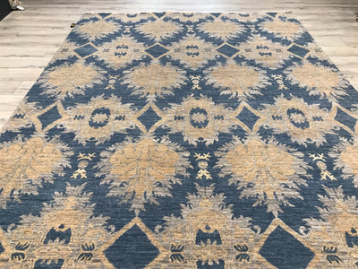 India Ziegler Transitional Hand Knotted Wool 8x10