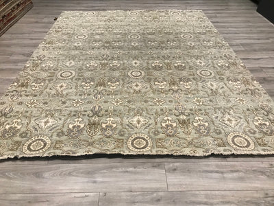 India Ziegler Transitional Hand Knotted Wool 8x10