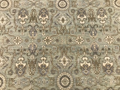India Ziegler Transitional Hand Knotted Wool 8x10