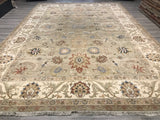 India Ziegler SultanAbad Hand Knotted Wool 10x14