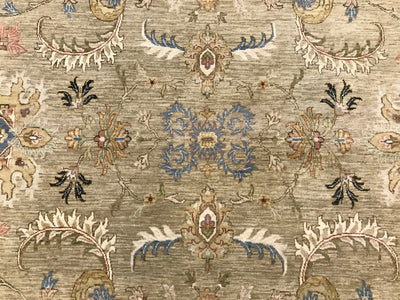 India Ziegler SultanAbad Hand Knotted Wool 10x14