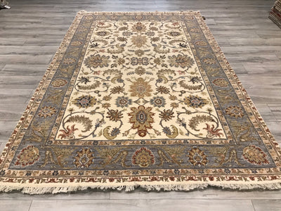 India Ziegler SultanAbad Hand Knotted Wool 6x9