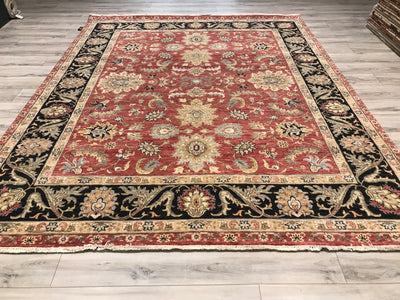 India Ziegler SultanAbad Hand Knotted Wool 8x10