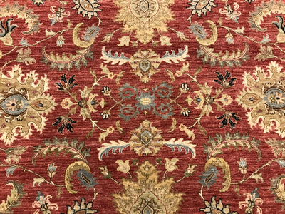 India Ziegler SultanAbad Hand Knotted Wool 8x10