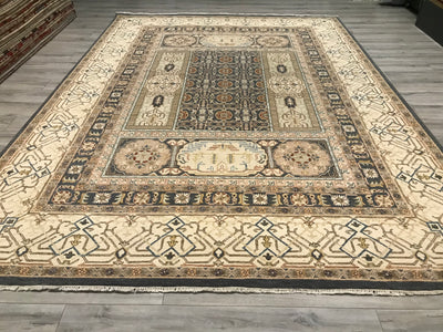 India Ziegler Mamluk Hand Knotted Wool 9x12