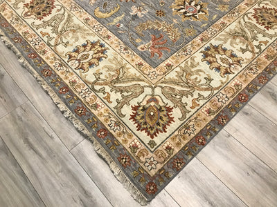 India Ziegler SultanAbad Hand Knotted Wool 9x12