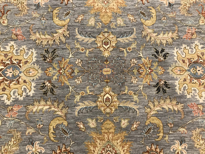 India Ziegler SultanAbad Hand Knotted Wool 9x12