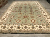 India Ziegler SultanAbad Hand Knotted Wool 9x12