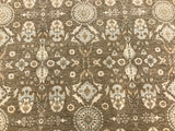 India Ziegler Transitional Hand Knotted Wool 9x12