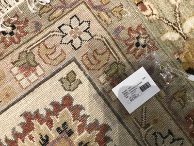 India Ziegler SultanAbad Hand Knotted Wool 9x12