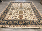 India Ziegler SultanAbad Hand Knotted Wool 8x11