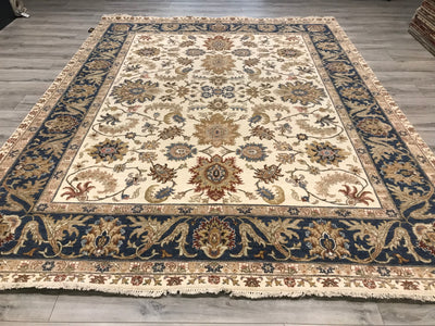 India Ziegler SultanAbad Hand Knotted Wool 8x11